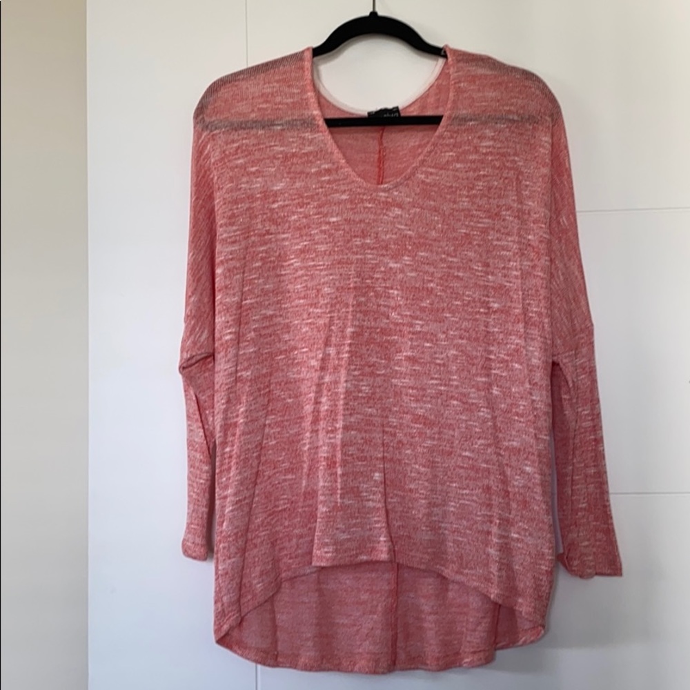 Coral Light Weight Sweater